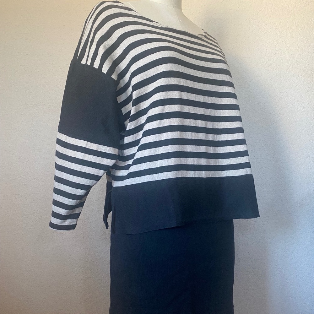 Vintage 80s Contempo Casuals 2-Piece Top & Skirt M